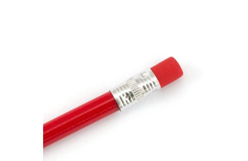 Crayon de bois publicitaire Flexi souple avec gomme coloré