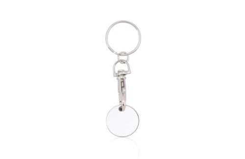Porte-clés personnalisé Euromarket avec jeton caddies