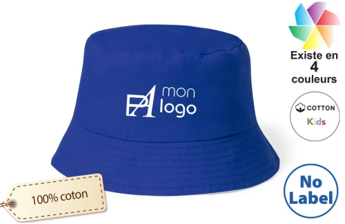 Bob pour enfant Timon publicitaire personnalisé avec logo 