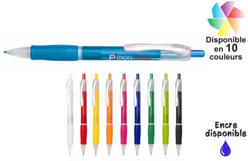 Stylo en plastique ABS Zonet publicitaire personnalisé avec logo 
