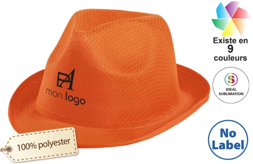 Chapeau publicitaire Braz personnalisé avec logo 