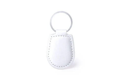 Porte-clés personnalisé Pelcu en simili cuir coloré