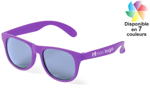 Lunettes de soleil forme classique Malter publicitaires personnalisées avec logo 
