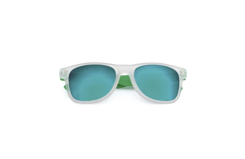 Lunettes de soleil personnalisées harvey à monture translucide