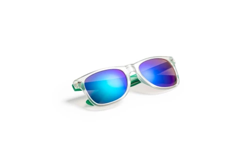 Lunettes de soleil personnalisées harvey à monture translucide