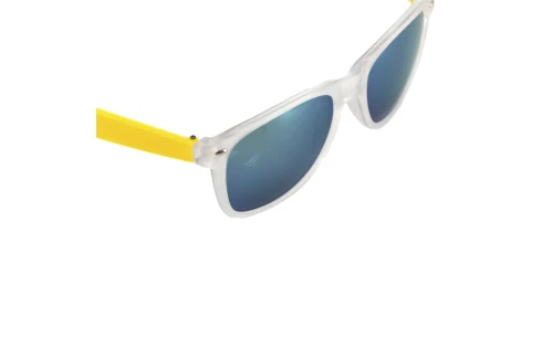 Lunettes de soleil personnalisées harvey à monture translucide