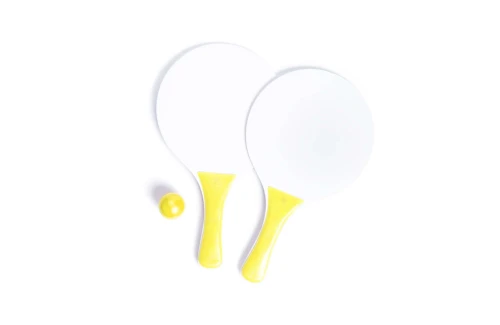 Raquette de plage personnalisée Cupsol en bois