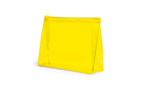 Trousse de toilette personnalisé Iriam pochette Pvc transparent