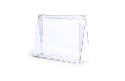 Trousse de toilette personnalisé Iriam pochette Pvc transparent