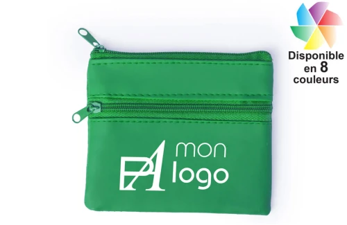 Porte-monnaie en simili cuir Ralf publicitaire personnalisé avec logo 