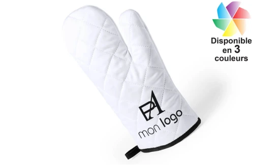 Gant de cuisine en polyester pour sublimation personnalisé avec logo ou photo 