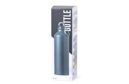 Gourde personnalisée Delby 800ml en alu avec mousqueton