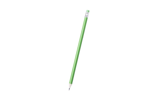 Crayon de bois personnalisé Melart avec gomme assortie