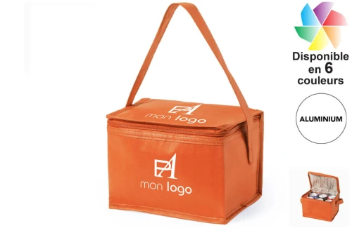 Sac isotherme en non tissé Hertum publicitaire personnalisé avec logo 