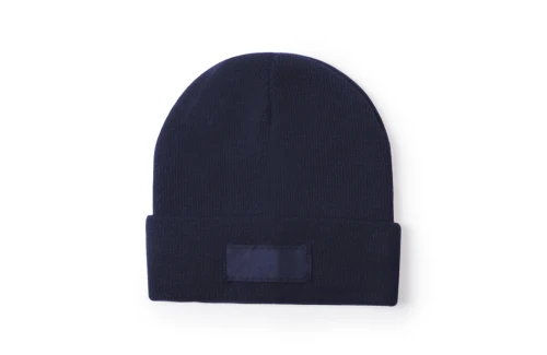 Bonnet personnalisé avec étiquette tissé