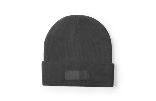 Bonnet personnalisé avec étiquette tissé
