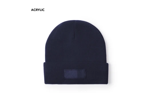 Bonnet personnalisé avec étiquette tissé