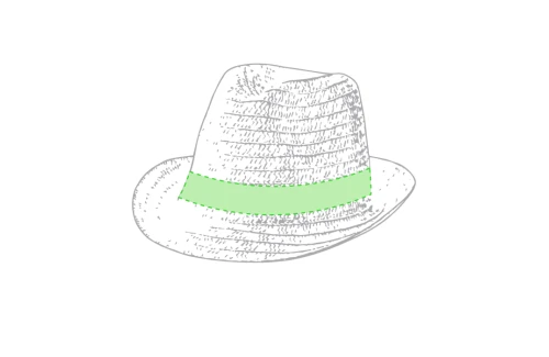 Chapeau personnalisé Licem en fibre synthétique