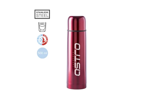 Thermos personnalisé Tancher bouteille thermique en inox brillant