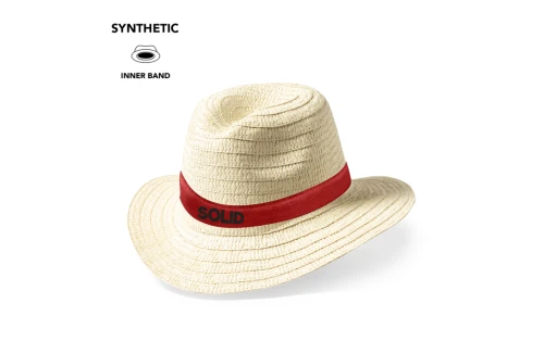 Chapeau personnalisé Chizzer en paille synthétique