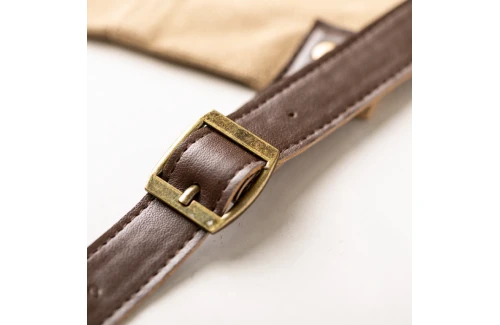 Tablier de cuisine personnalisé original multipoche à sangles similicuir