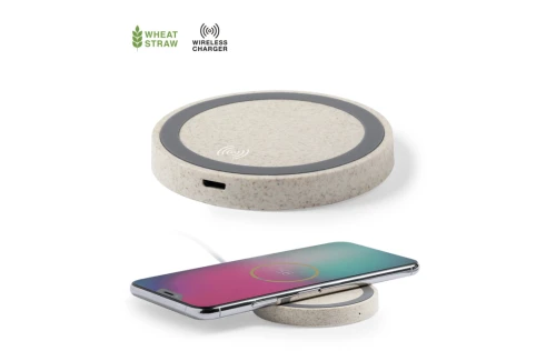 Chargeur de téléphone personnalisée Cirkal en fibre de blé