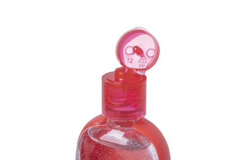 Gel hydroalcoolique personnalisé Trikel flacon 30ml avec mousqueton