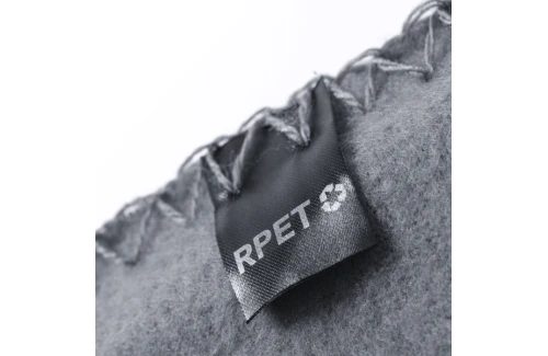 Plaid polaire bio en RPET recyclé personnalisé