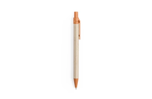 Stylo publicitaire Desok en fibre de blé et carton recyclé