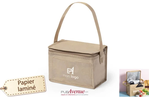 Sac isotherme personnalisé Zayka en papier laminé