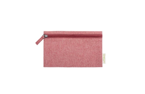 Trousse de maquillage personnalisé Halgar pochette beauté en coton recyclé