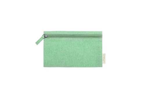 Trousse de maquillage personnalisé Halgar pochette beauté en coton recyclé