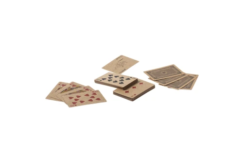 Set de jeu personnalisé recyclé Halin boite en bois