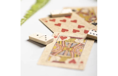 Set de jeu personnalisé recyclé Halin boite en bois
