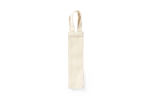 Sac à bouteille personnalisé Yaiza en tissu à poignées renforcées