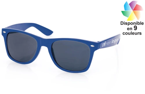 Lunettes de soleil finition brillante Xaloc publicitaires personnalisées avec logo 