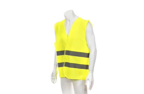 Gilet haute visibilité jaune ou orange fluo personnalisé