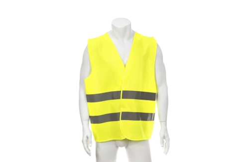 Gilet haute visibilité jaune ou orange fluo personnalisé