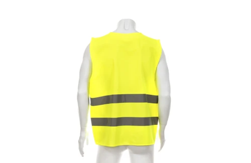 Gilet haute visibilité jaune ou orange fluo personnalisé