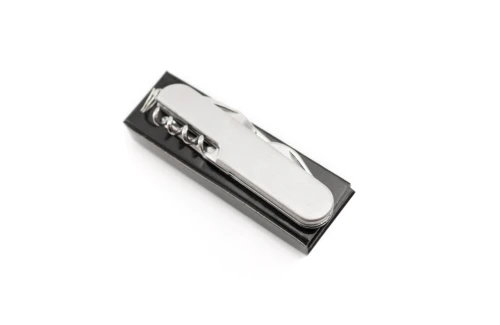 Couteau pliant rétractable Compello en acier inoxydable