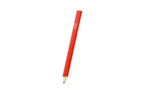 Crayon de charpentier personnalisé en bois coloré