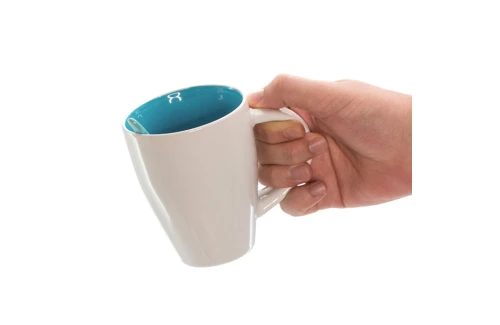 Mug personnalisé Cotes 350ml tasse avec cuillère