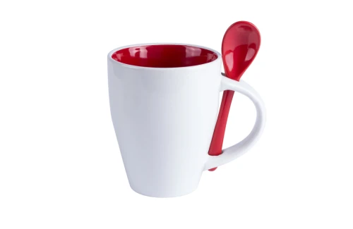 Mug personnalisé Cotes 350ml tasse avec cuillère