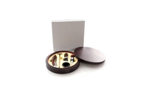 Coffret sommelier personnalisé Baco set à vin en bois