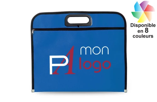 Sacoche porte‑documents à poignée découpée Join publicitaire personnalisés avec logo 