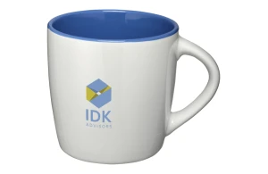 Mug personnalisé Aztec 340ml tasse céramique bicolore mat