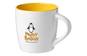 Mug personnalisé Aztec 340ml tasse céramique bicolore mat