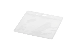 Porte badge personnalisé Serge en plastique transparent
