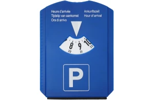 Disque de stationnement personnalisé Spot 5 en 1