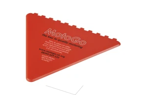 Grattoir pare‑brise personnalisé Frosty gratte glace triangle recyclé